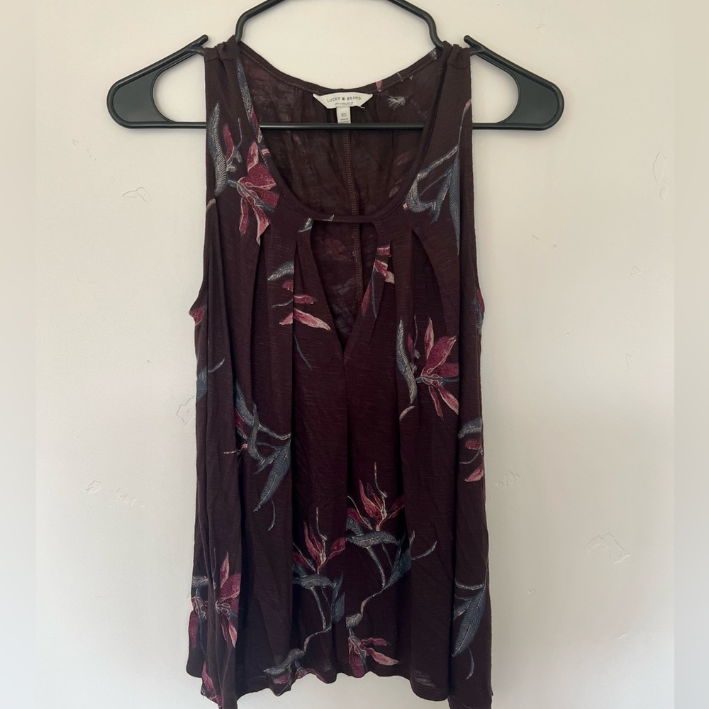 Lucky Brand flowy shirt